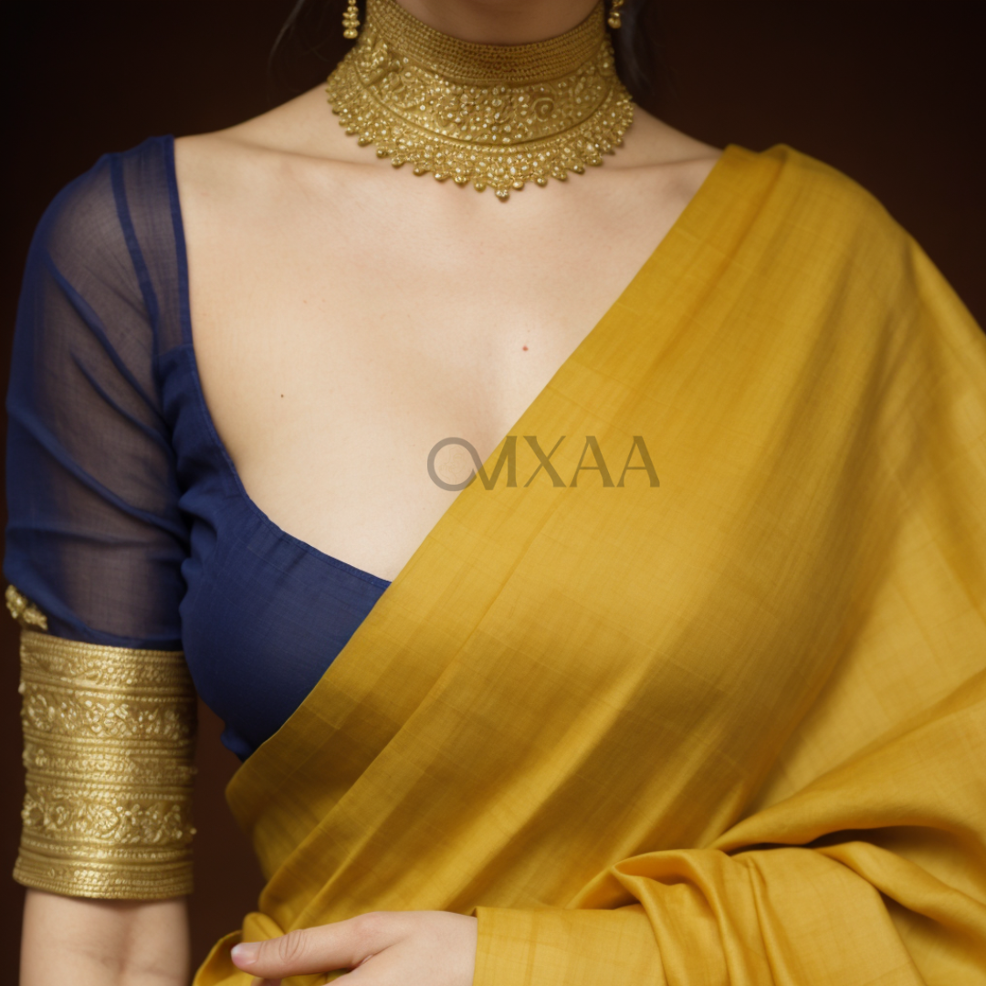 Luxe Essence- Luxurious Muslin Saree